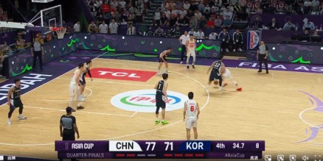 三宁一个标志性美式撤步投篮 终结了韩国队翻盘的希望! 三宁一个标志性美式撤步投篮 终结了韩国队翻盘的希望!